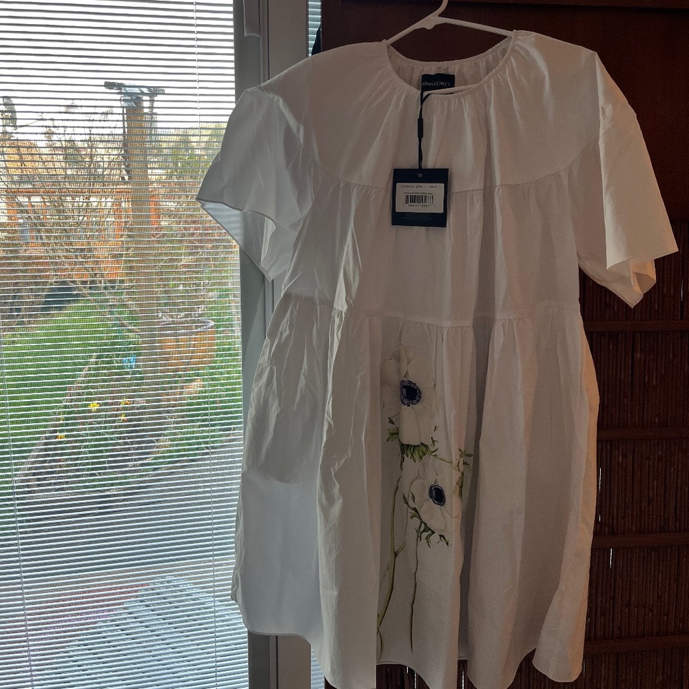 Cynthia Rowley Postcard Poppy Dress NWT (White)